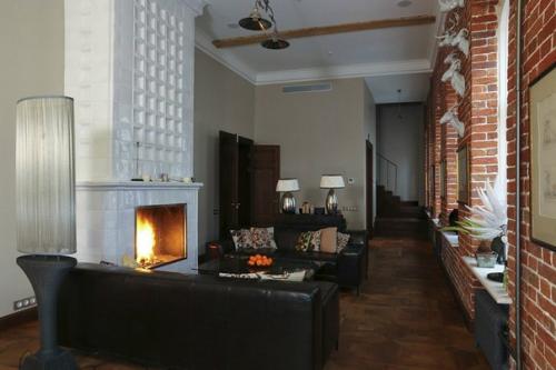 Трехуровневая квартира в особняке в Москве. 02