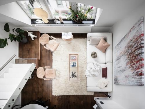 Двухуровневая квартира в Швеции. 03