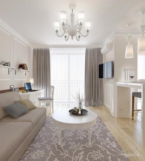 Варианты оформления. Для вашей гостинной. 04