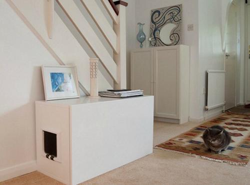 Оригинальные идеи. Как спрятать кошачий туалет. 04 Оригинальные идеи. Как спрятать кошачий туалет. 04