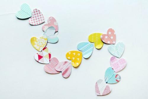 Лента с сердечками для волос? 04