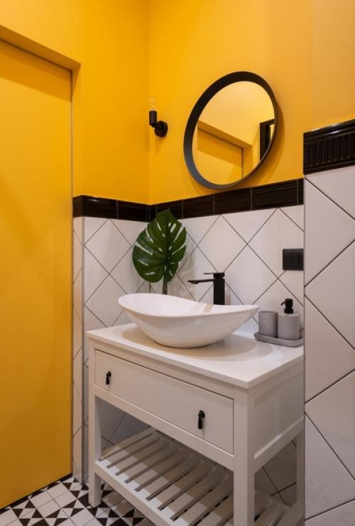 Уютная студия. С яркими акцентами. 01