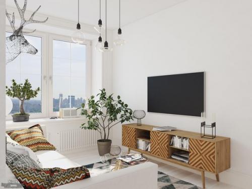 Проект малогабаритной квартиры 30 кв. 02