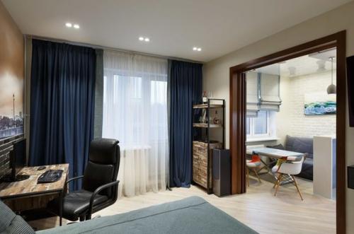 Интерьер квартиры почти 40 м (с балконом - 43 м) в Санкт-петербурге. 04