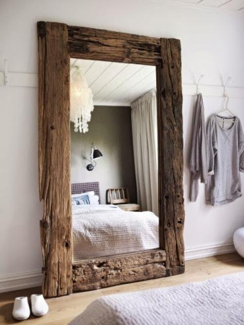 Большие напольные зеркала в интерьере. 01