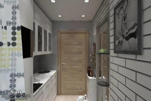 Дизайн квартиры 14 кв. 05