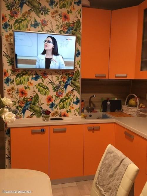 Какая яркая кухня! 01