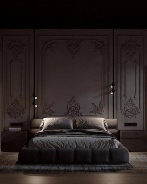 Дизайн интерьера в стиле современной классики. 01