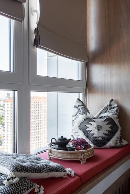 Уютная студия. С яркими акцентами. 05