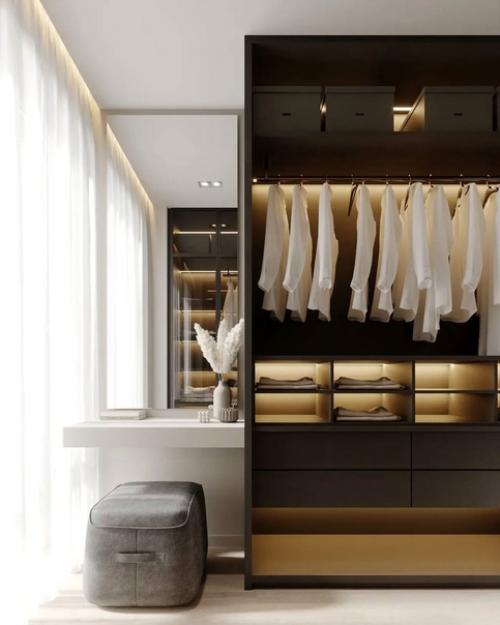 Интерьер квартиры площадью 66 кв. 06