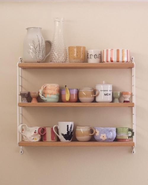 Детали датского дома с кирпичной стеной в спальне и очаровательными детскими комнатами. 06