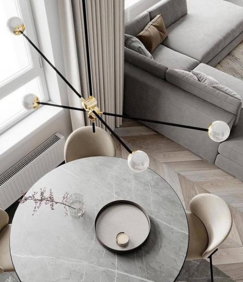 Красивый интерьер. В светлых тонах. 03