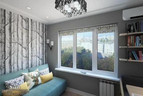 Дизайн квартиры 14 кв. 01