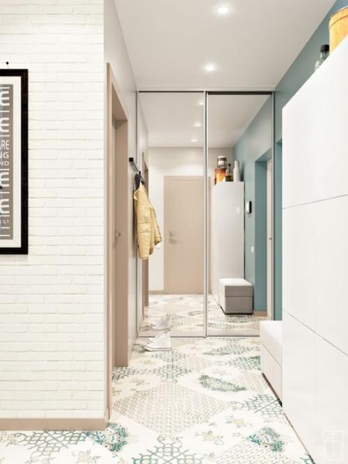 На первый взгляд этот интерьер спокойным и демократичным кажется. 08