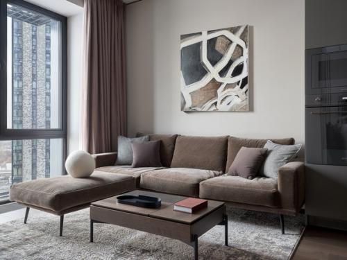 Интерьер квартиры 45 кв. 02