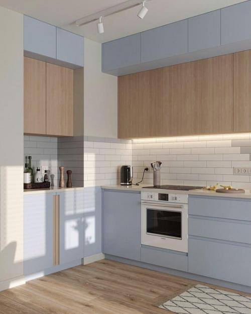 Балкон и кухня в морском стиле. 01