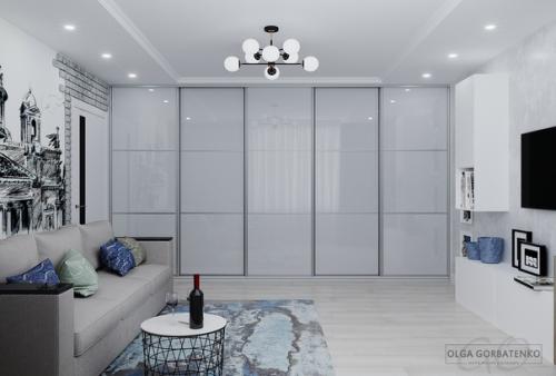 Гостиная в стиле питер. 03