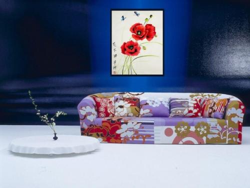 Китайская живопись в интерьере. 05