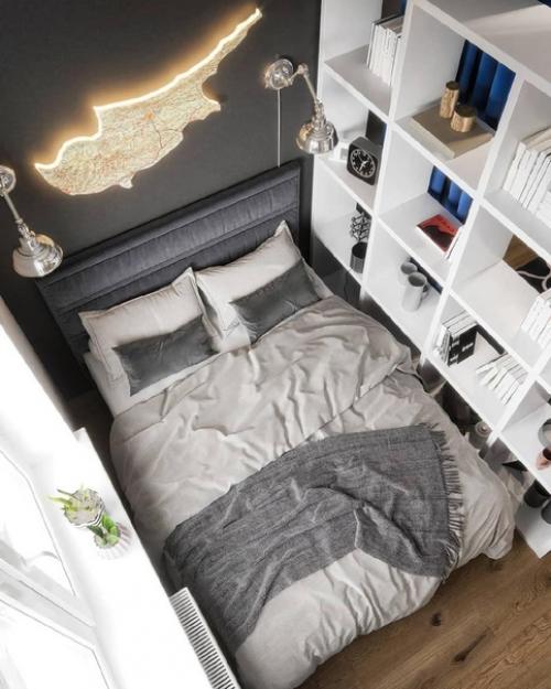 Однокомнатная квартира с яркими акцентами, 43, 5 кв. 05