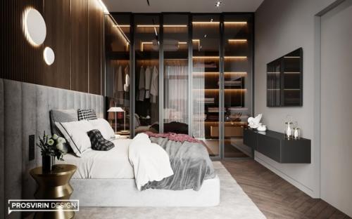 Всем привет!  Мы продолжаем делиться с вами фрагментами из проекта Felicity, смотрим спальню. 01