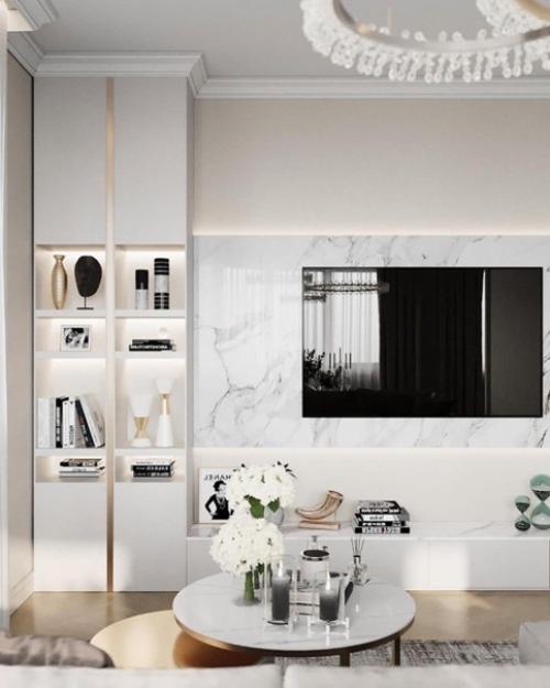 Гостевая, кухня - гостиная и прихожая из одного проекта. 07