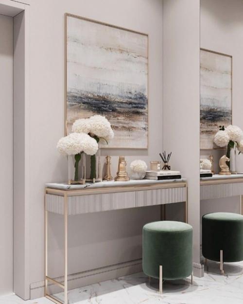 Гостевая, кухня - гостиная и прихожая из одного проекта. 02