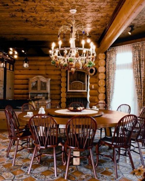 Русский стиль в интерьере. 05