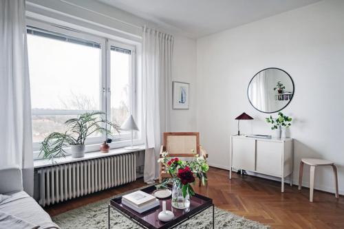 Интерьер скандинавской 1-комнатной квартиры 39 кв. 05