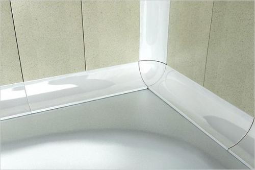 Установка бордюра для ванны. 03