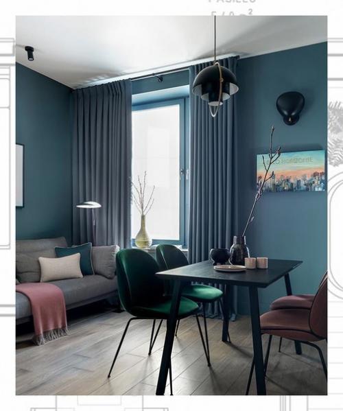 Площадь этой квартиры - 36 квадратных метров, изначальная планировка - свободная. 01