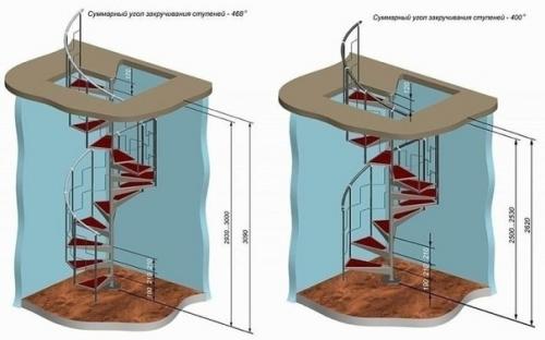 Расчет лестницы на второй этаж. 01