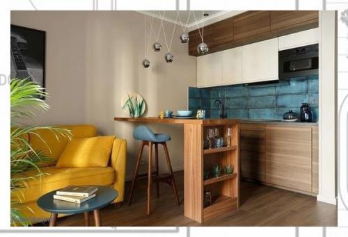 Как выглядит однушка 44 м для студента в питере, интерьеру которой позавидуют и в Москве. 01