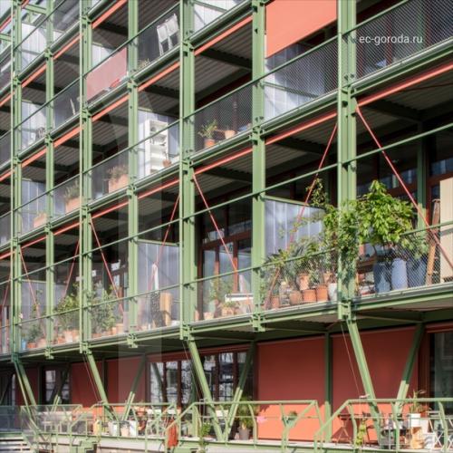 Реконструкция винного склада под жилой комплекс в Швейцарии. 01