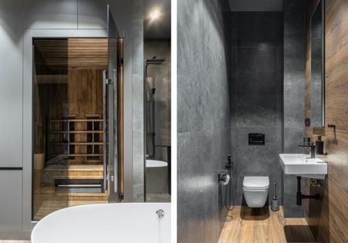 Современный интерьер квартиры 44 кв. 08