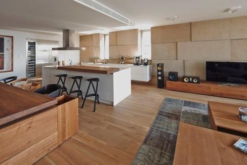 Апартаменты на берегу реки в Братиславе. 01