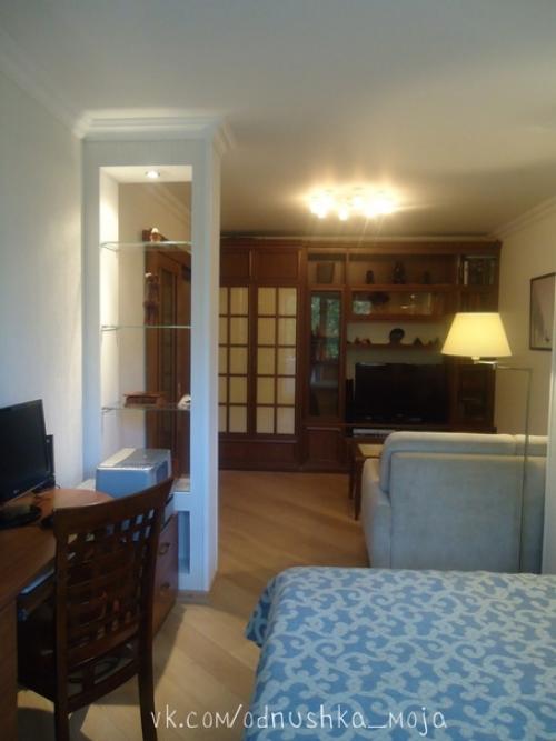 Интерьер 1-комнатной квартиры площадью 38 кв. 02