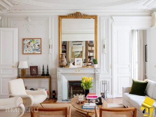 Интерьер в парижском стиле. 02