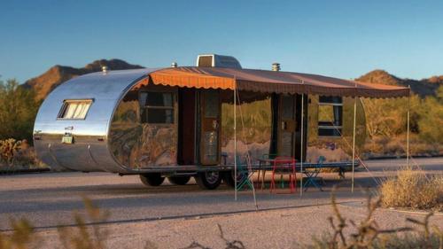 Ретро - кемпер Spartan Spartanette Tandem 131 1953 года. 04