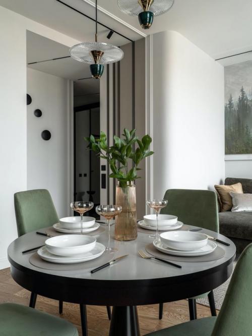 Интерьер недели: естественные материалы и графика линий. 04