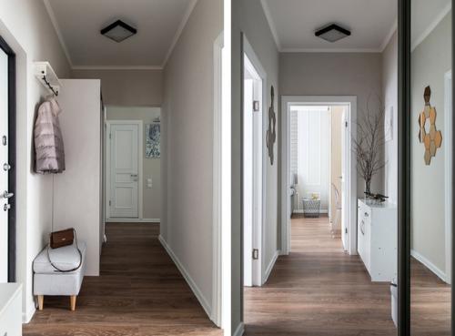 Двухкомнатная квартира, где живет семейная пара с ребенком. 07