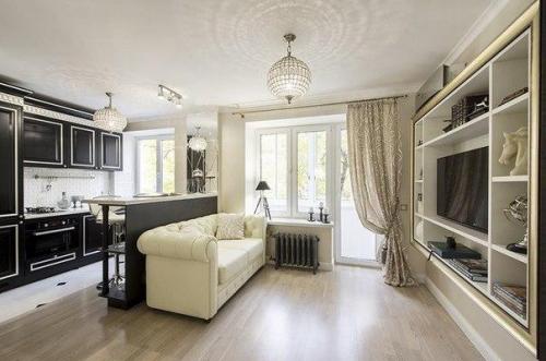 Перепланировка маленькой двушки 29 м. кв. 01