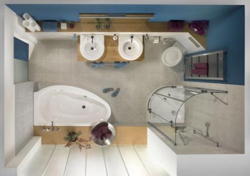 Объединение ванной и туалета. 03 Объединение ванной и туалета. 03