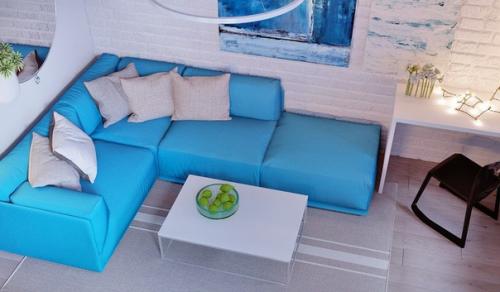 Квартира - студия. Квартира для молодой пары разрабатывалась. 04