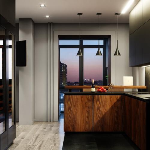 Проект квартиры 46 кв. 01