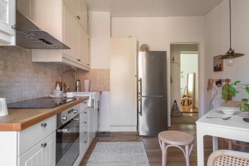 Интерьер скандинавской однокомнатной квартиры 37 кв. 09