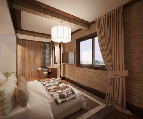 Дизайн интерьера дома в стиле шале. 08