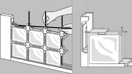 Стеклоблоки - это полые стеклянные кирпичи, которые широко применяются в строительстве и обустройстве интерьеров. 06