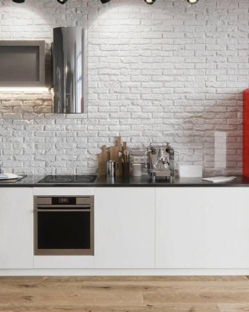 Однокомнатная квартира с яркими акцентами, 43, 5 кв. 02