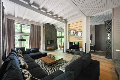 Интерьер деревянного дома. 06