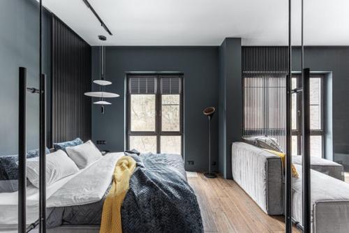 Современный интерьер квартиры 44 кв. 03